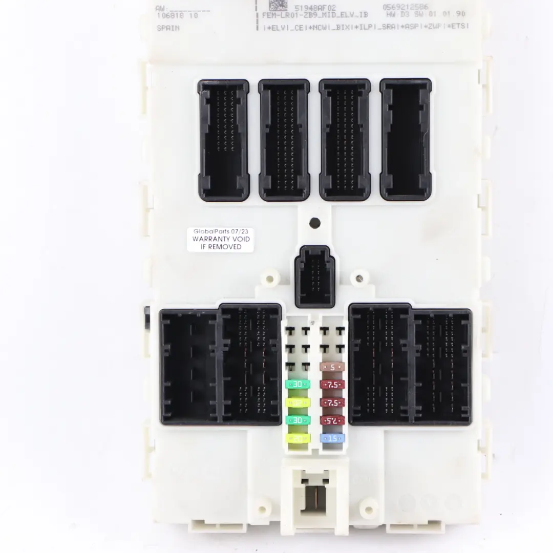 Control Unit ECU Kit DME FEM Key Lock to BMW F20 F30 116i 316i N13 Engine with Part number 7634297 BMW F20 F30 116i 316i N13 Engine Control Unit ECU Kit DME FEM Key Lock - SKU 7634297-1 - Part number 7634297
