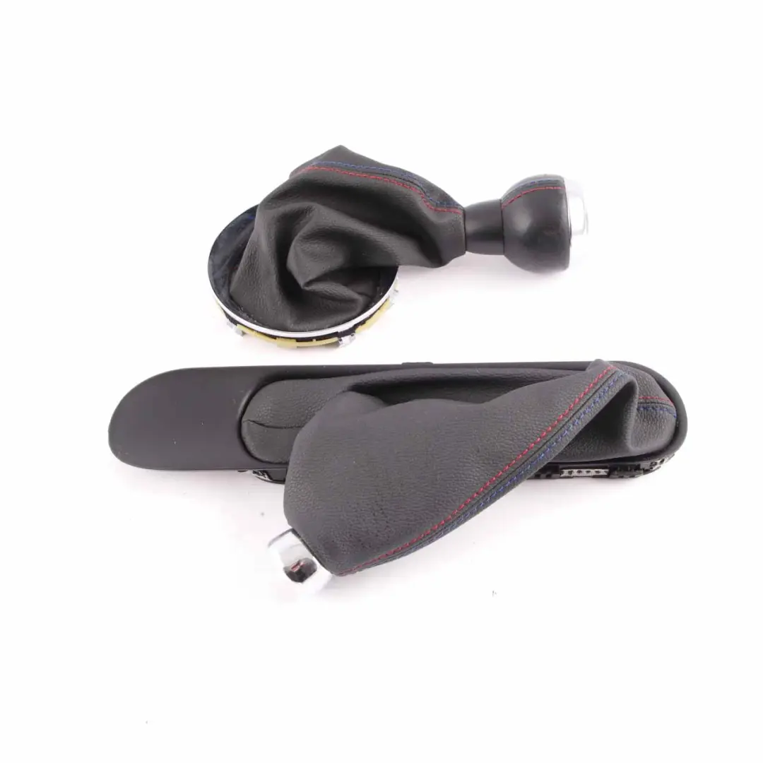 Shift Knob Gaiter Handbrake Lever Cover Leather London 2012 to Mini R56 LCI Gear with Part number 7634743 Mini R56 LCI Gear Shift Knob Gaiter Handbrake Lever Cover Leather London 2012 - SKU 7634743-1 - Part number 7634743