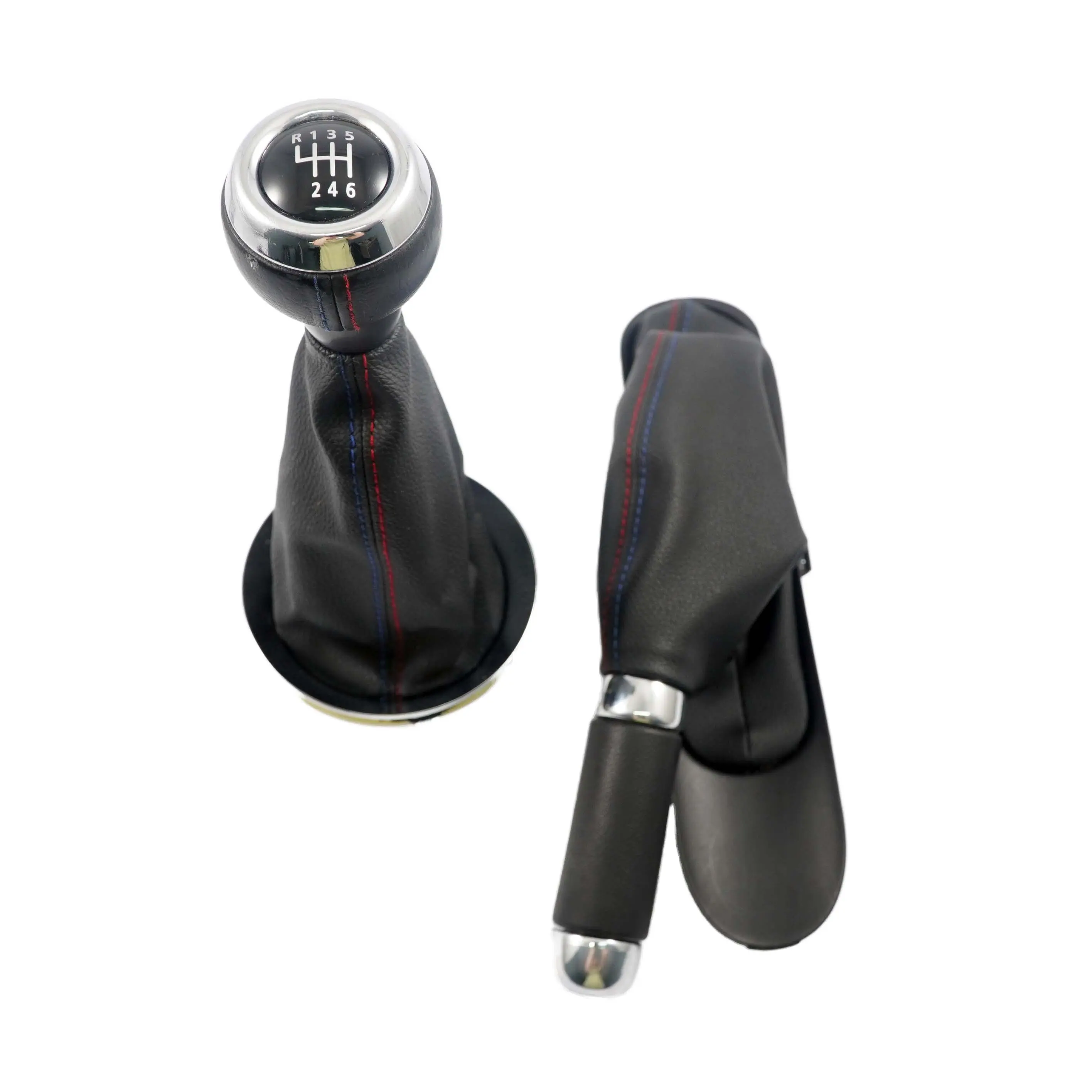 Mini R56 LCI Pomo palanca cambios Polaina Freno mano Cubierta cuero Londres 2012