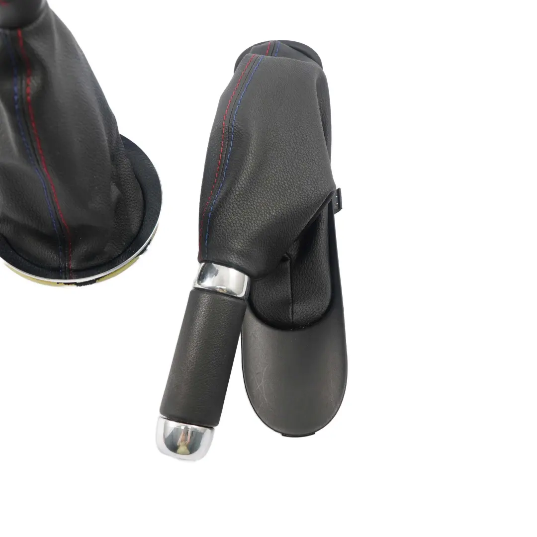 Mini R56 LCI Gear Shift Knob Gaiter Handbrake Lever Cover Leather London 2012 - SKU 7634743 - Part number 7634743