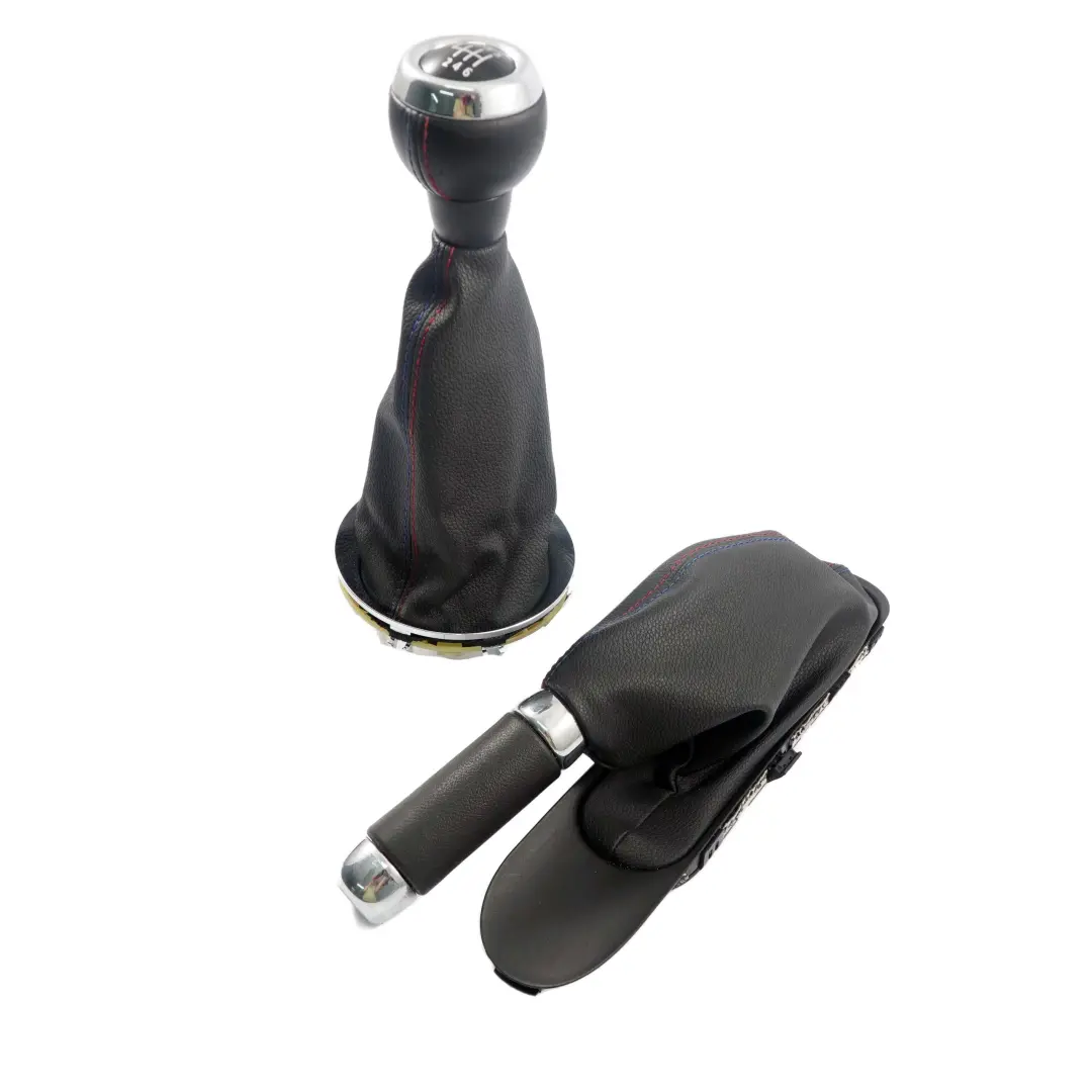Mini R56 LCI Gear Shift Knob Gaiter Handbrake Lever Cover Leather London 2012 - SKU 7634743 - Part number 7634743