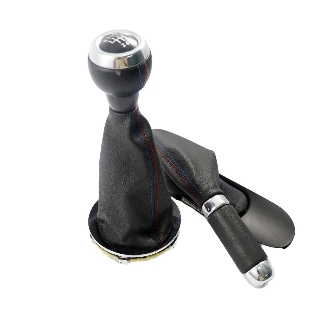 Mini R56 LCI Gear Shift Knob Gaiter Handbrake Lever Cover Leather London 2012 - SKU 7634743 - Part number 7634743