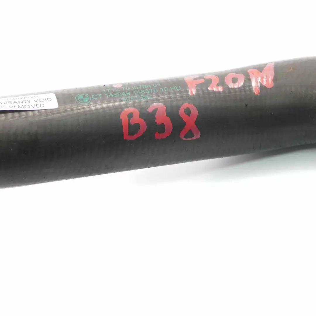  Coolant Hose BMW F20 F30 LCI B38 Water Cooling Pipe Radiator - SKU 7635794 - Part number 7635794