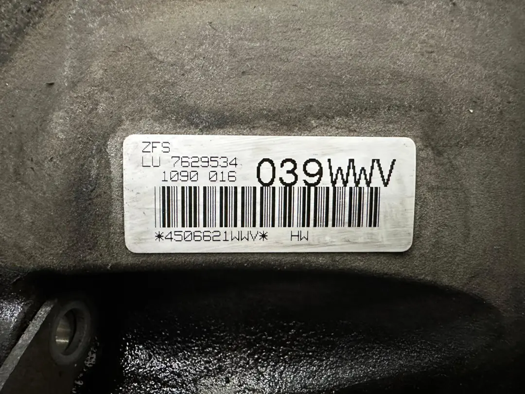  Caja de Cambios Automática BMW F20 116i 118i N13 GA8HP45Z GARANTÍA - SKU 7636212 - Número de pieza 7636212