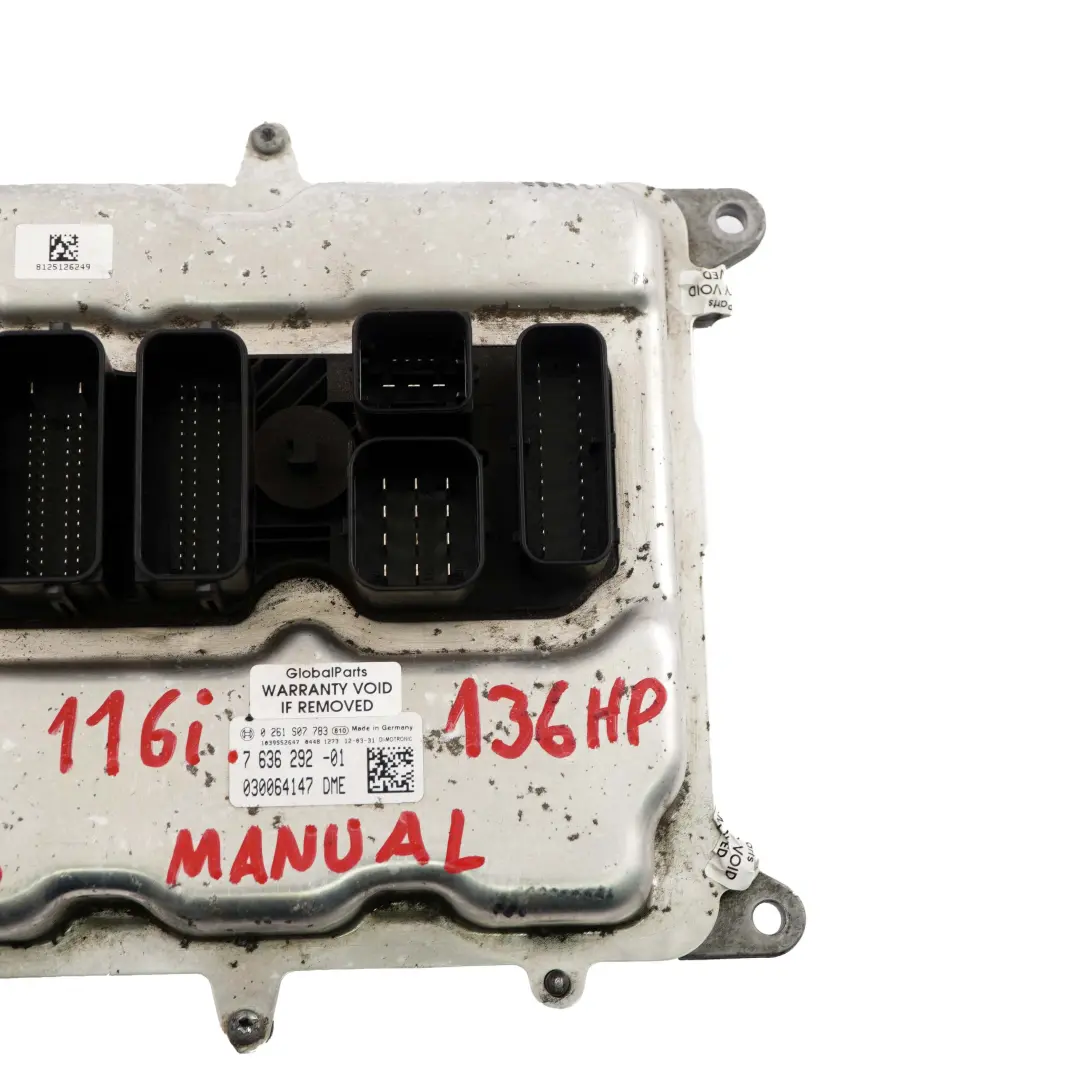 BMW F20 F30 116i 316i N13 136HP Engine ECU KIT DME + FEM + Key + Lock - SKU 7636292-2 - Part number 7636292