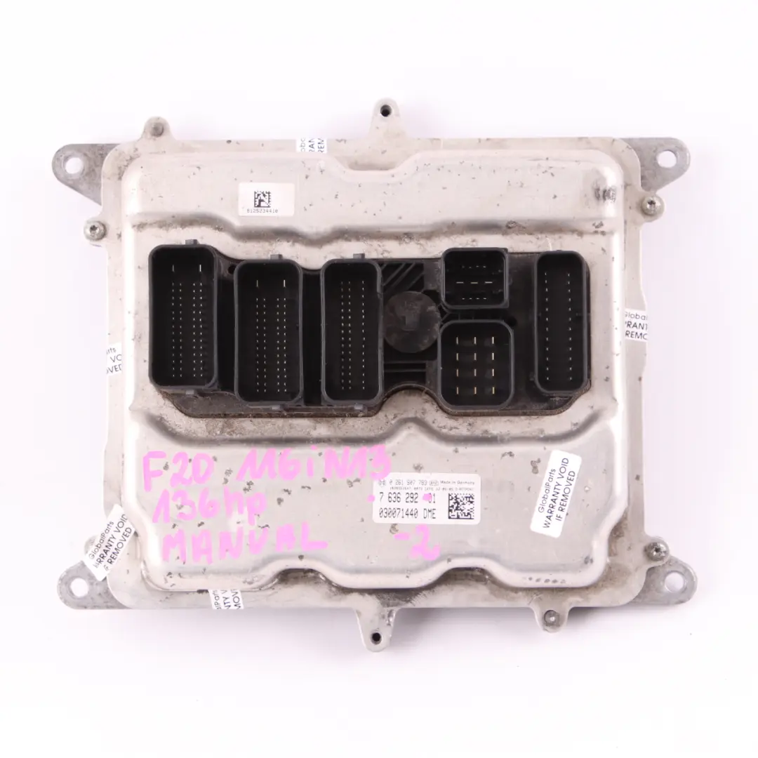 BMW F20 F30 116i 316i N13 136HP Engine ECU KIT DME + FEM + Key + Lock - SKU 7636292-2 - Part number 7636292
