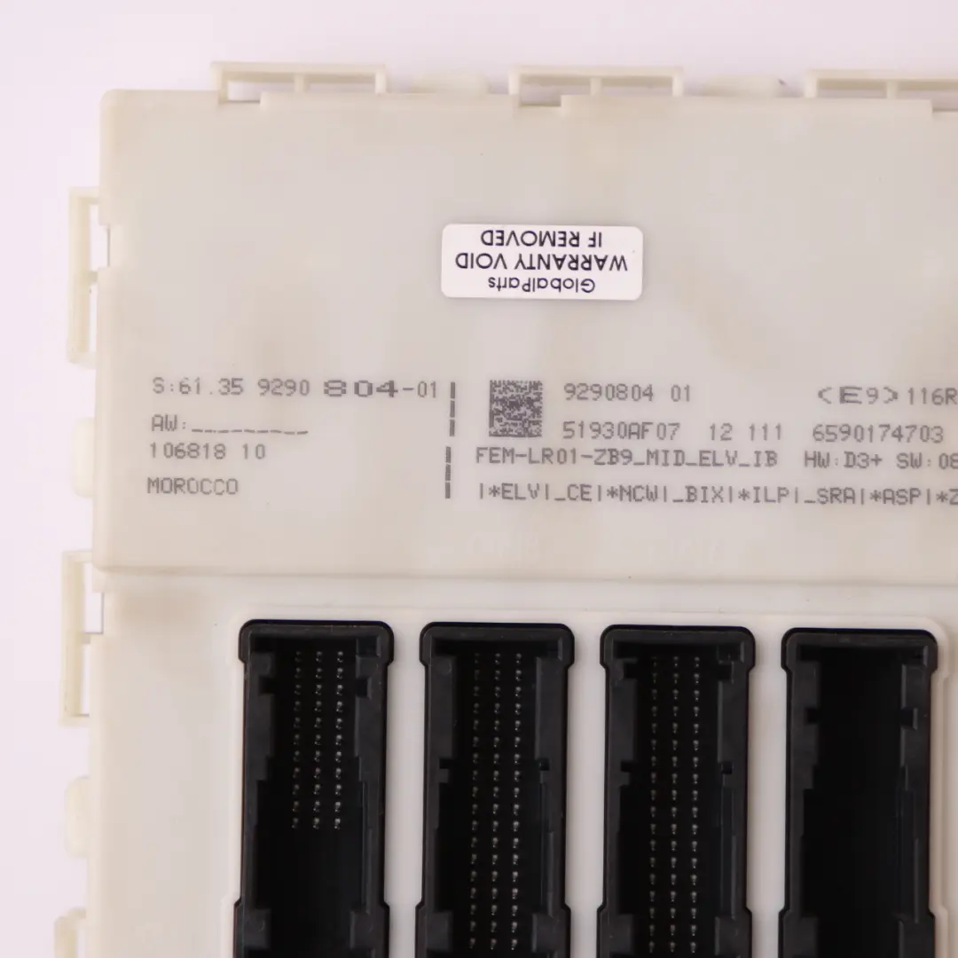 BMW F20 F30 116i 316i N13 136HP Engine ECU KIT DME + FEM + Key + Lock - SKU 7636292-2 - Part number 7636292