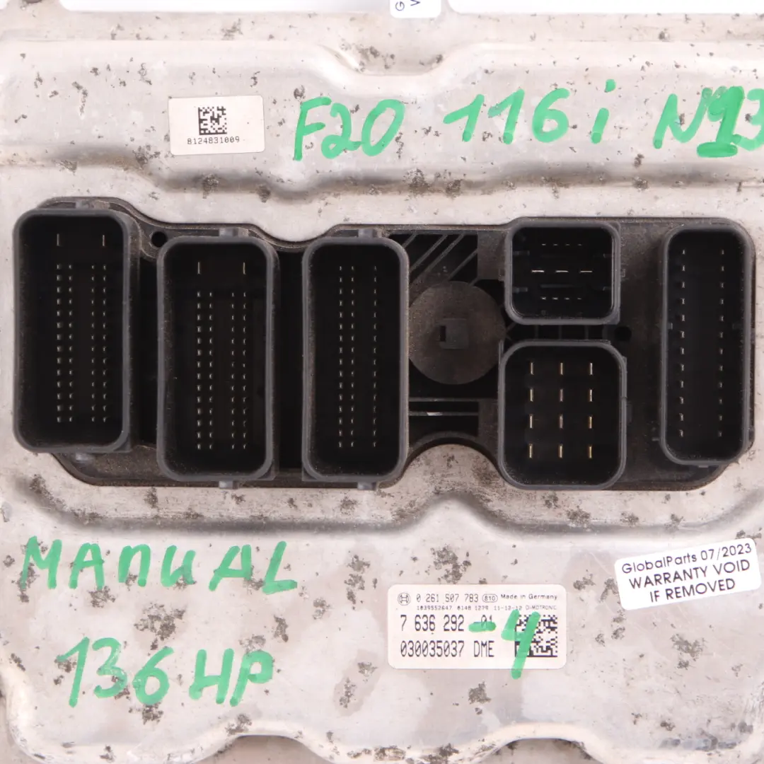 136HP Engine ECU KIT DME + FEM + Keys + Lock to BMW F20 F30 116i 316i N13 with Part number 7636292 BMW F20 F30 116i 316i N13 136HP Engine ECU KIT DME + FEM + Keys + Lock - SKU 7636292-4 - Part number 7636292