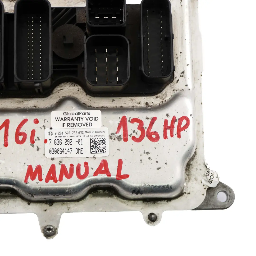 BMW F20 F30 116i 316i N13 136HP Engine ECU Module DME Manual - SKU 7636292 - Part number 7636292