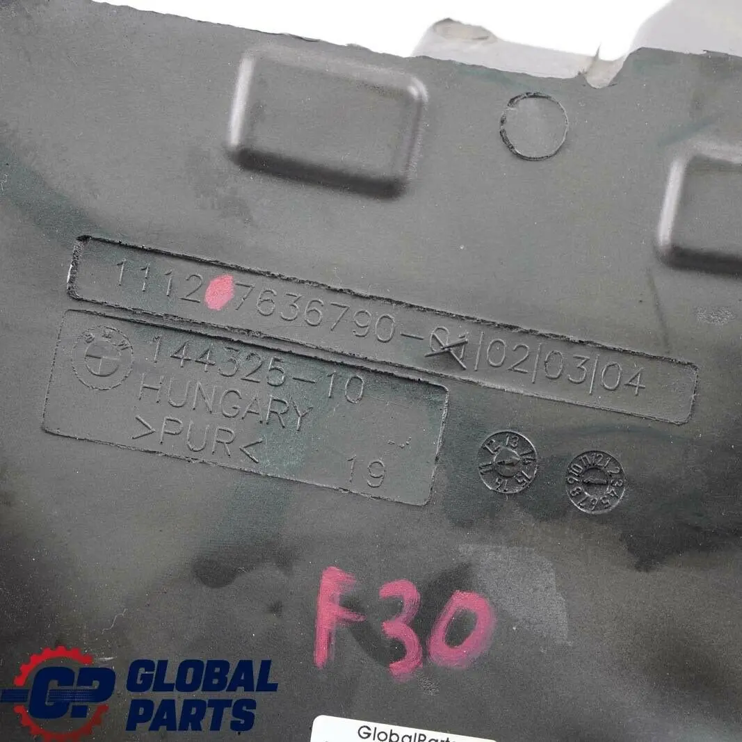 N20 Motore Benzina Copertura Fonoassorbente per BMW F20 F30 con numero di parte 7636790 BMW F20 F30 N20 Motore Benzina Copertura Fonoassorbente - SKU 7636790-1 - Numero di parte 7636790