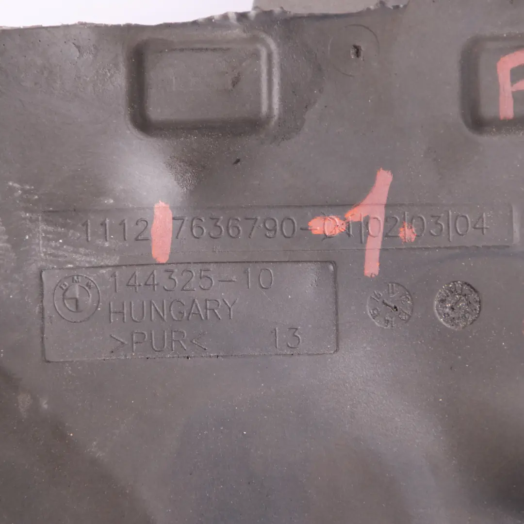 Acoustic Foam BMW F20 F30 N20 Petrol Engine Sound Insulation Cover to with Part number 7636790 Acoustic Foam BMW F20 F30 N20 Petrol Engine Sound Insulation Cover - SKU 7636790-2 - Part number 7636790