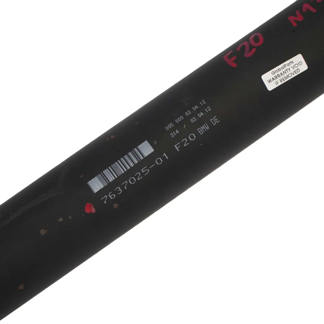  *BMW 1 F20 F21 N13 Gelenkwelle Kardanwelle Schaltgetriebe - SKU 7637025 - Teilenummer 