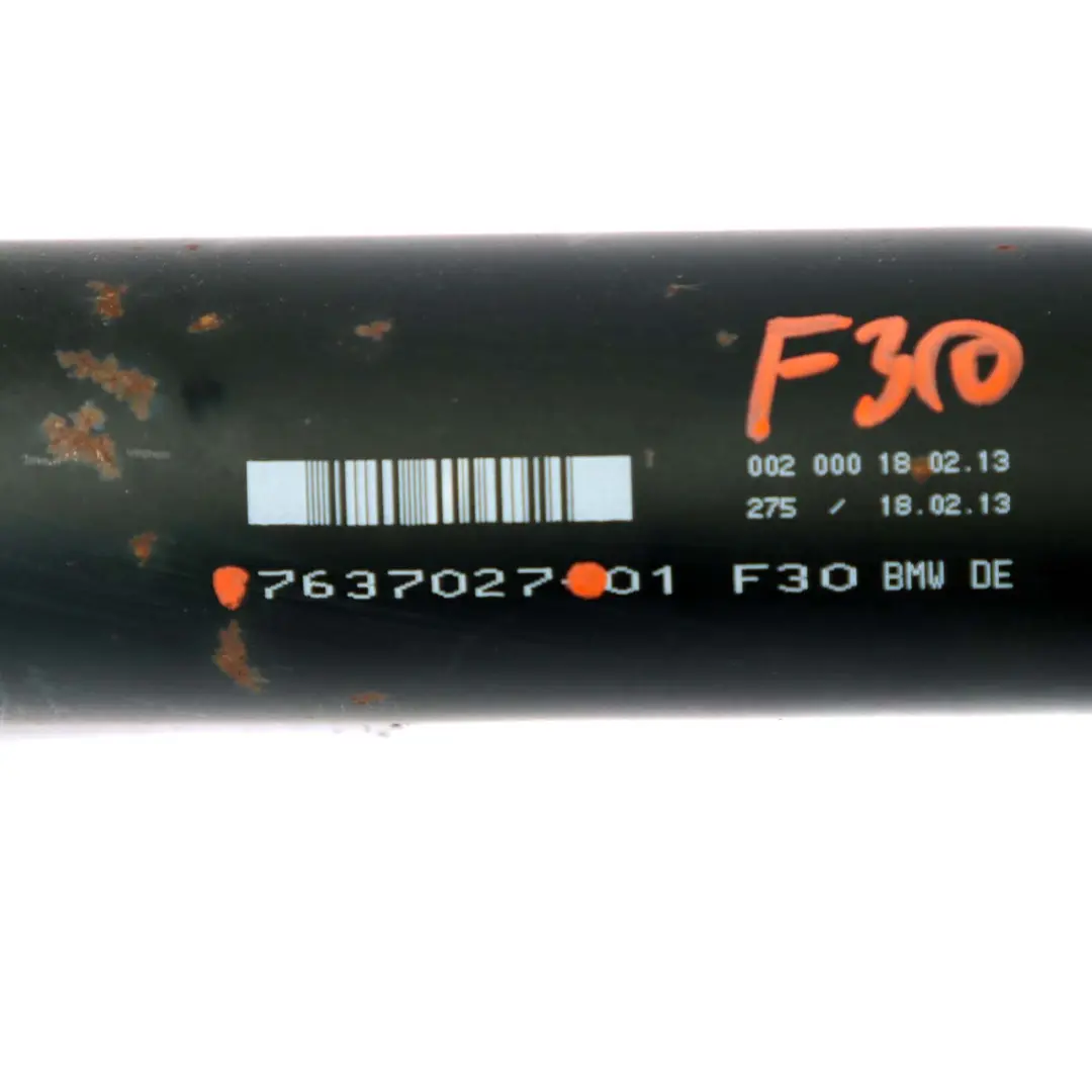 Propshaft Transmission Manuelle Prop Shaft 316i 320d ed pour BMW F30 F31 à propos du numéro de pièce 7637027 BMW F30 F31 Propshaft Transmission Manuelle Prop Shaft 316i 320d ed - SKU 7637027 - Numéro de pièce 7637027