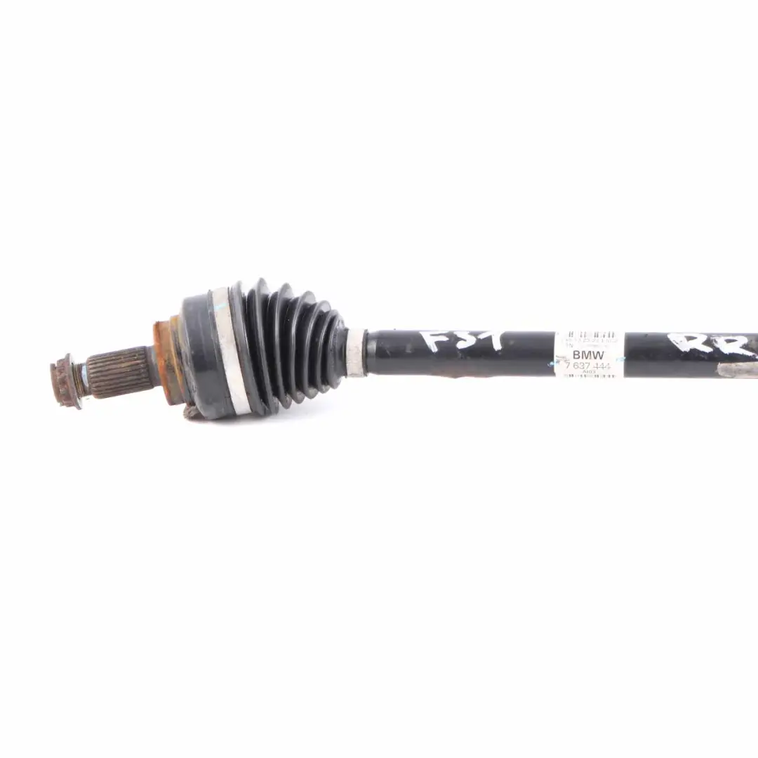 BMW F20 F30 N47S1 N57N Eje trasero derecho Salida Transmision 7597690 - SKU 7637444 - Número de pieza 7637444