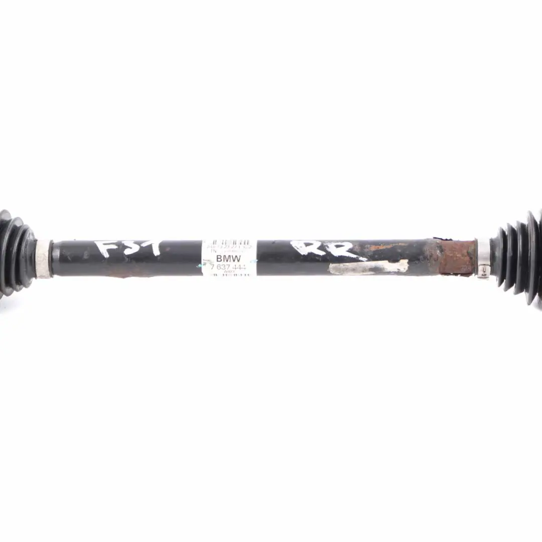 Shaft BMW F30 F31 328i N20 Rear Axle Right O/S Output Driveshaft to Drive with Part number 7637444 Drive Shaft BMW F30 F31 328i N20 Rear Axle Right O/S Output Driveshaft - SKU 7637444 - Part number 7637444