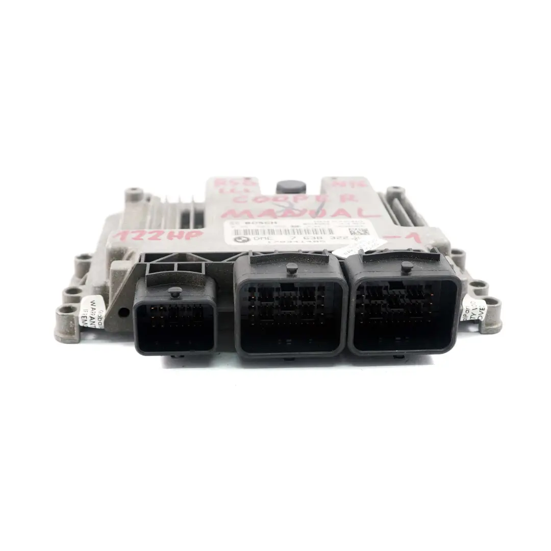 122HP Petrol Engine ECU Kit DME + CAS3 + Key to Mini Cooper R56 LCI N16 1.6 with Part number 7638322 Mini Cooper R56 LCI N16 1.6 122HP Petrol Engine ECU Kit DME + CAS3 + Key - SKU 7638322-1 - Part number 7638322