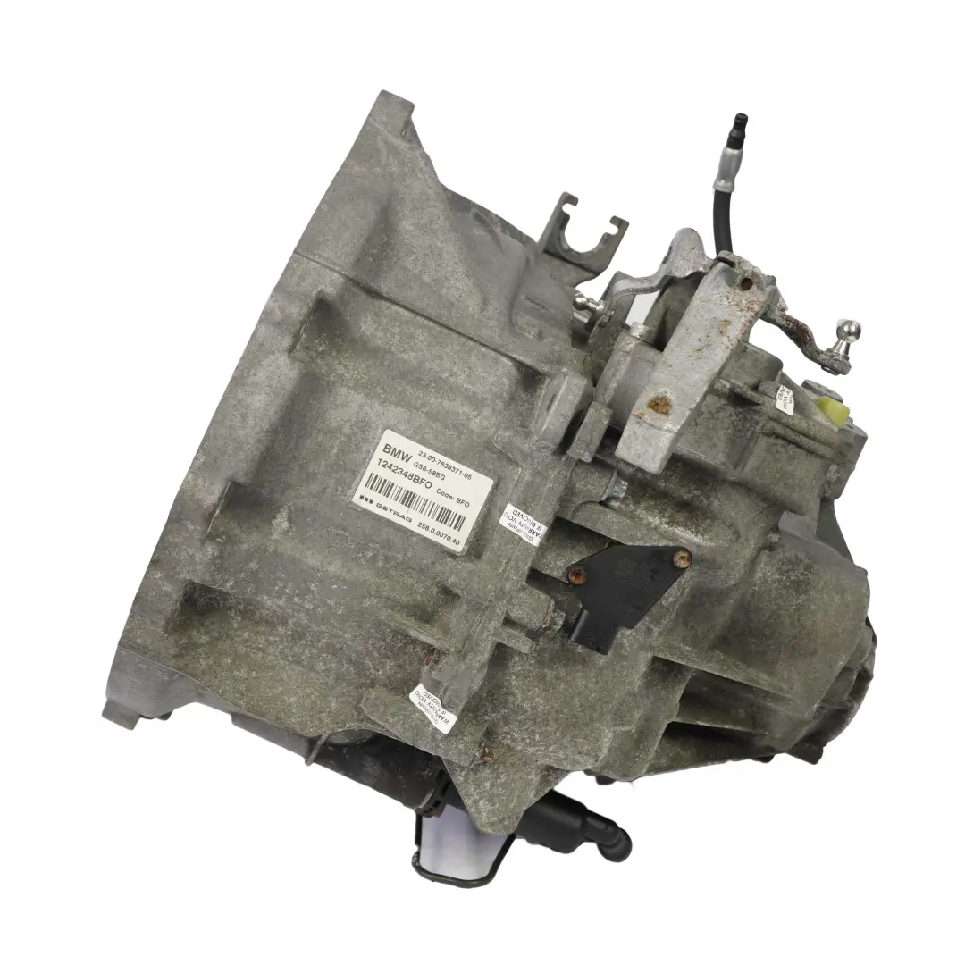 B36 B38 Skrzynia Biegów Manualna BFO GS6-58BG do Mini Cooper F55 F56 o numerze 7638371 Mini Cooper F55 F56 B36 B38 Skrzynia Biegów Manualna BFO GS6-58BG - SKU 7638371 - Numer Części 7638371