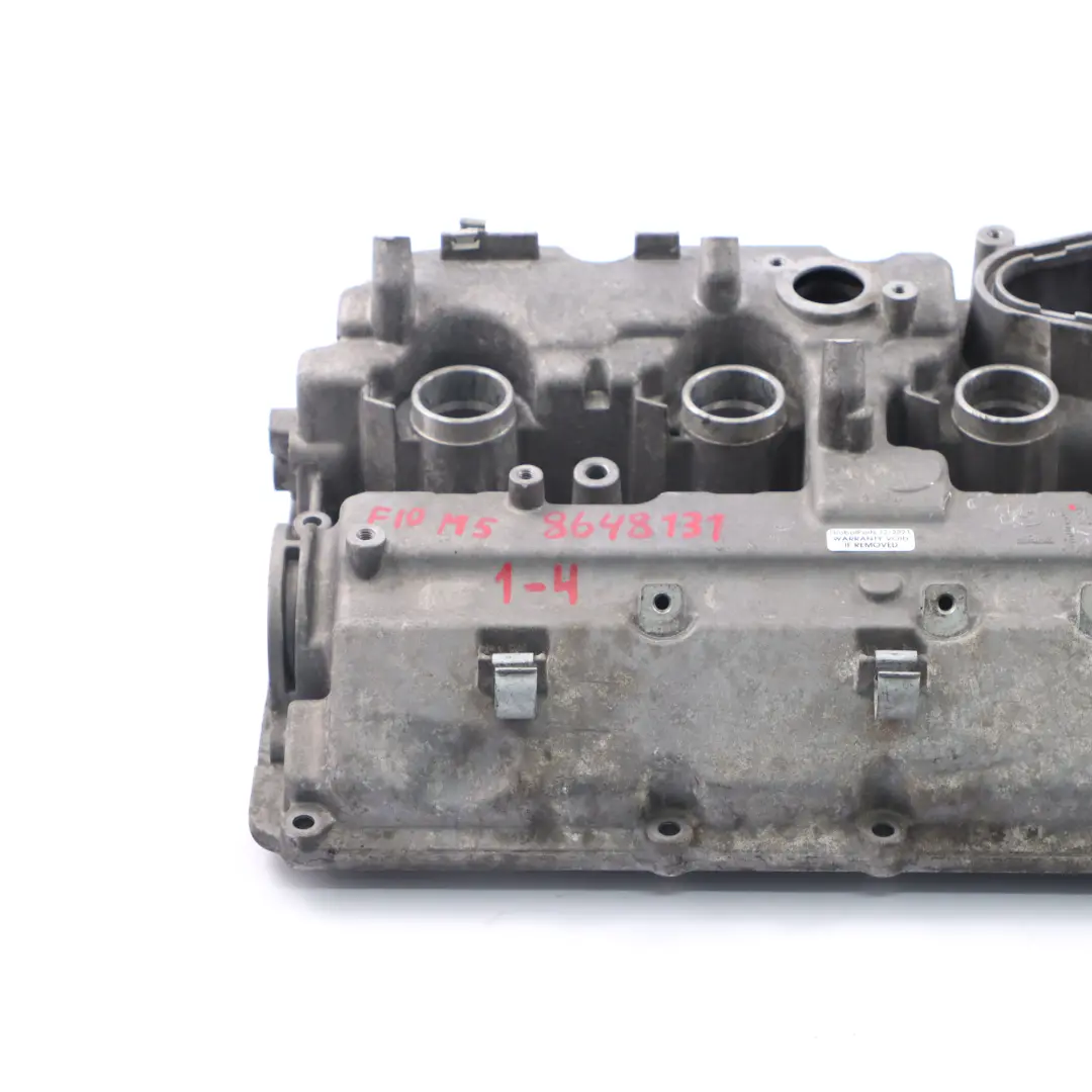 BMW F10 M5 F13 M6 S63N Motor Zylinderkopf Kipphebel verkleidung Zyl 1-4 7843506 - SKU 7638639 - Teilenummer 7638639
