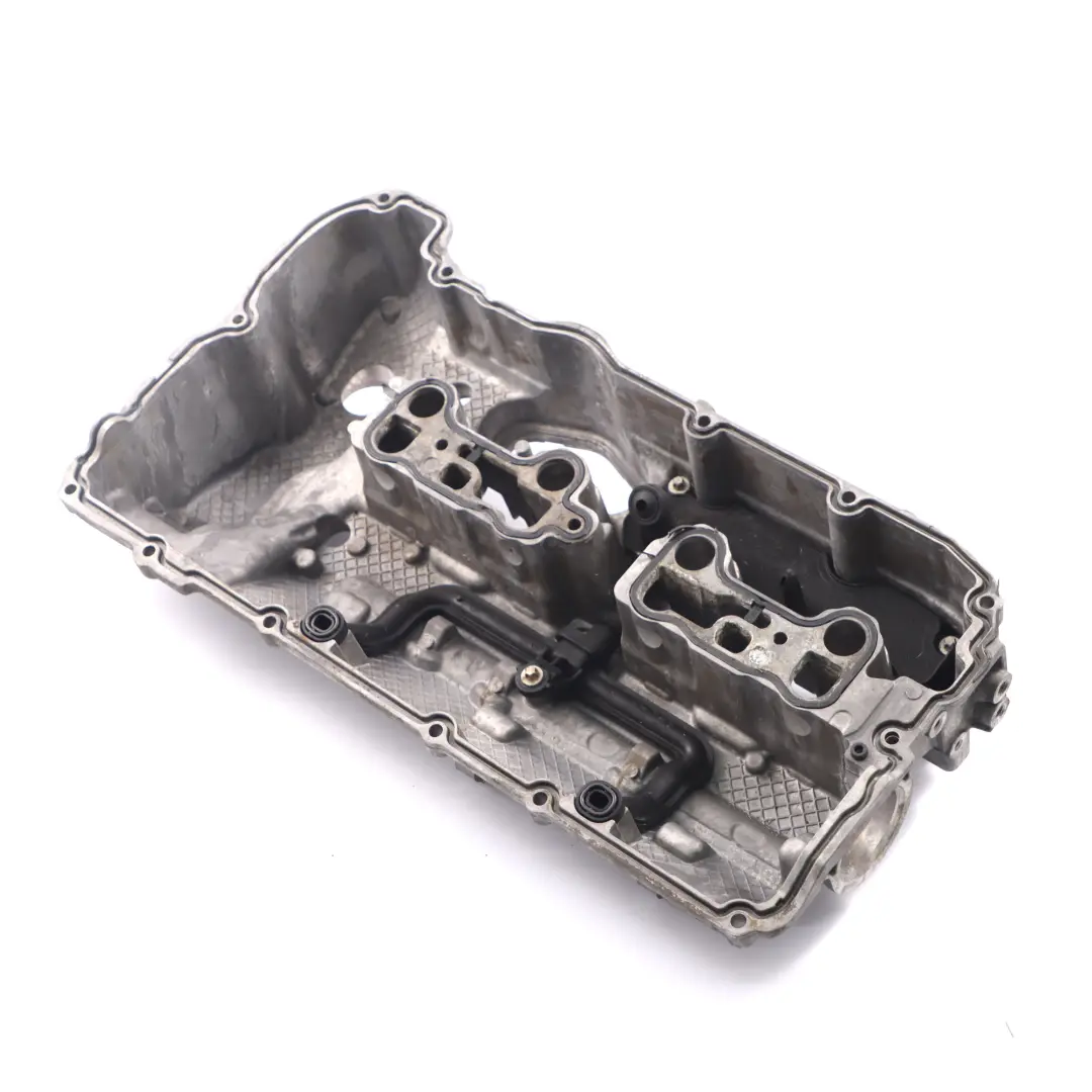 S63N Motor Culata Panel Tapa Balancines Cil 1-4 7843506 para BMW F10 M5 F13 M6 con número de pieza 7638639 BMW F10 M5 F13 M6 S63N Motor Culata Panel Tapa Balancines Cil 1-4 7843506 - SKU 7638639 - Número de pieza 7638639