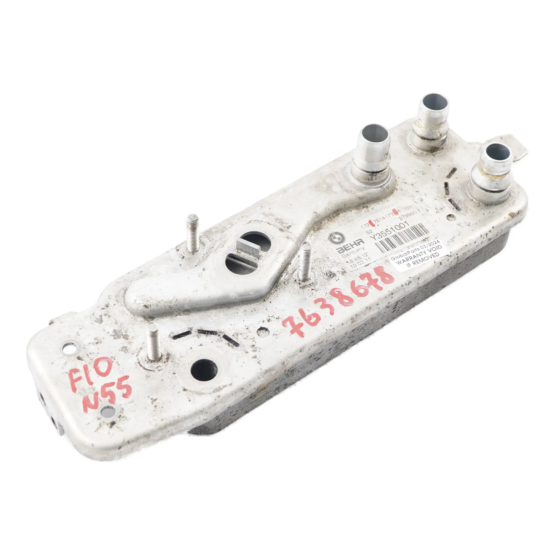Scambiatore di calore BMW F01 F07 F10 F11 Radiatore olio automatico 7638678