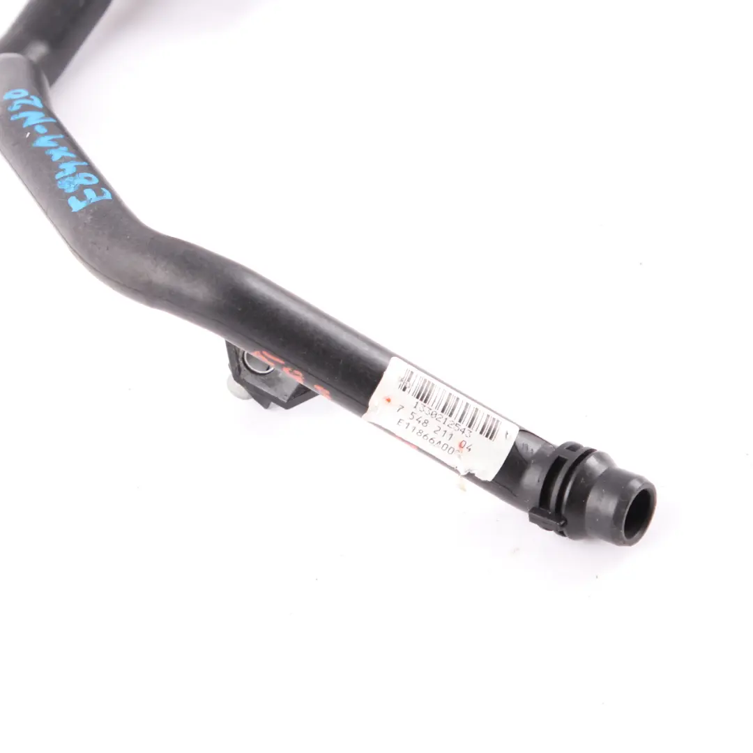 BMW X1 E84 N20 Radiador Manguera Tubería de Refrigerante - SKU 7639027 - Número de pieza 7639027