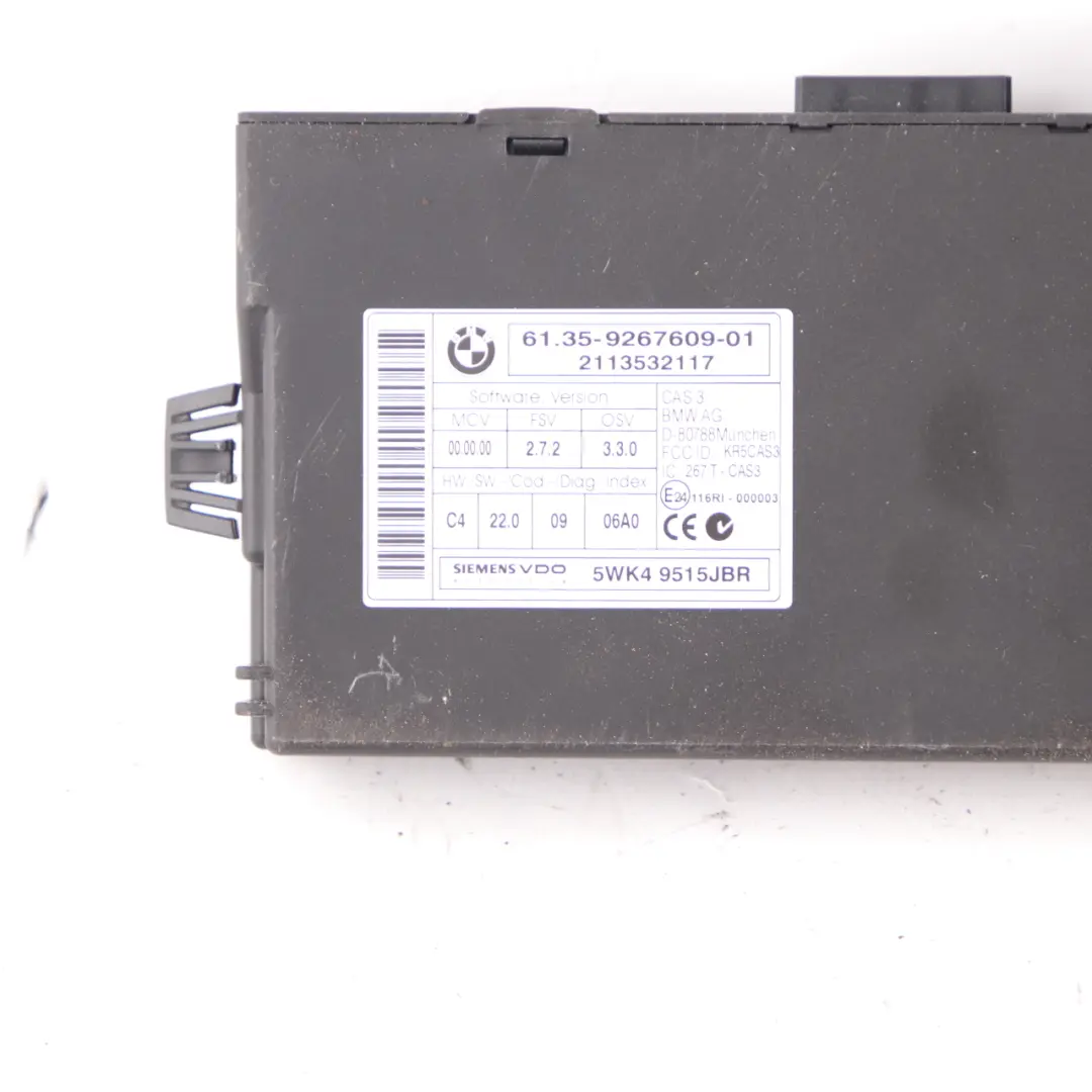 Control Unit ECU Kit DME CAS 3 Key to Mini Cooper S R56 LCI N18 1.6 Engine with Part number 7639049 Mini Cooper S R56 LCI N18 1.6 Engine Control Unit ECU Kit DME CAS 3 Key - SKU 7639049-3 - Part number 7639049