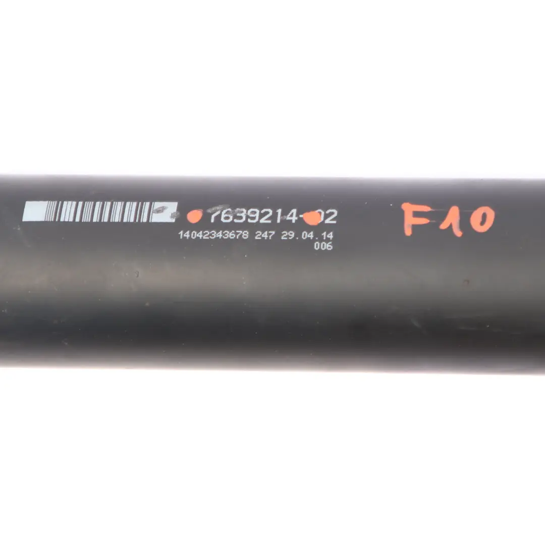 Propshaft BMW F10 F11 LCI N47N Automatic Gearbox Drive Shaft L=1617MM to with Part number 7639214 Propshaft BMW F10 F11 LCI N47N Automatic Gearbox Drive Shaft L=1617MM - SKU 7639214 - Part number 7639214