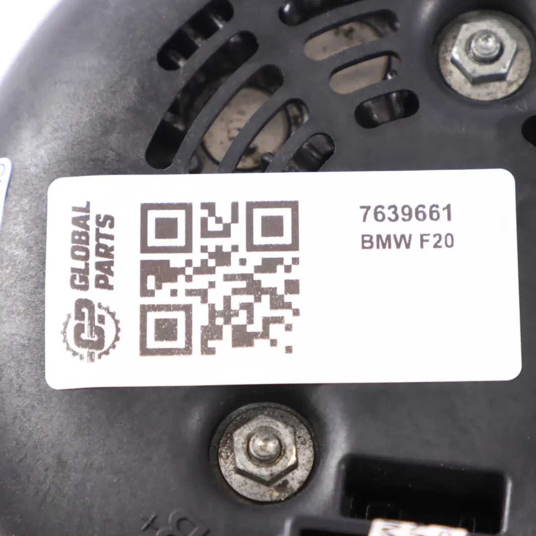 Alternator Engine Alternator Generator Denso 170A Petrol N55 to BMW F20 with Part number 7638337 BMW F20 Alternator Engine Alternator Generator Denso 170A Petrol N55 - SKU 7639661 - Part number 7638337