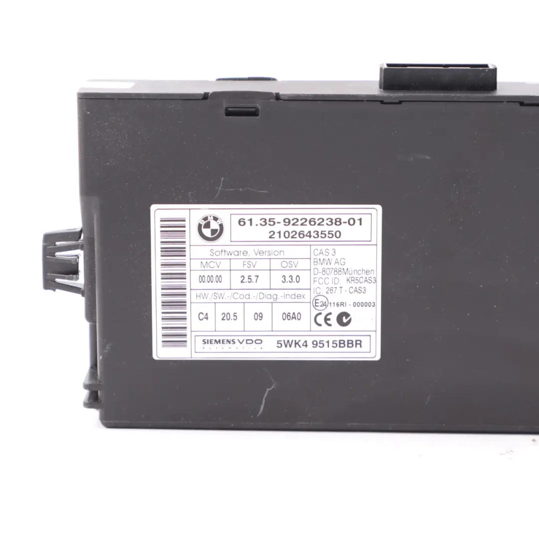 Mini One R55 R56 N12 1.4 95HP Engine Control Unit ECU Kit DME CAS3 Key - SKU 7640005-12 - Part number 7640005