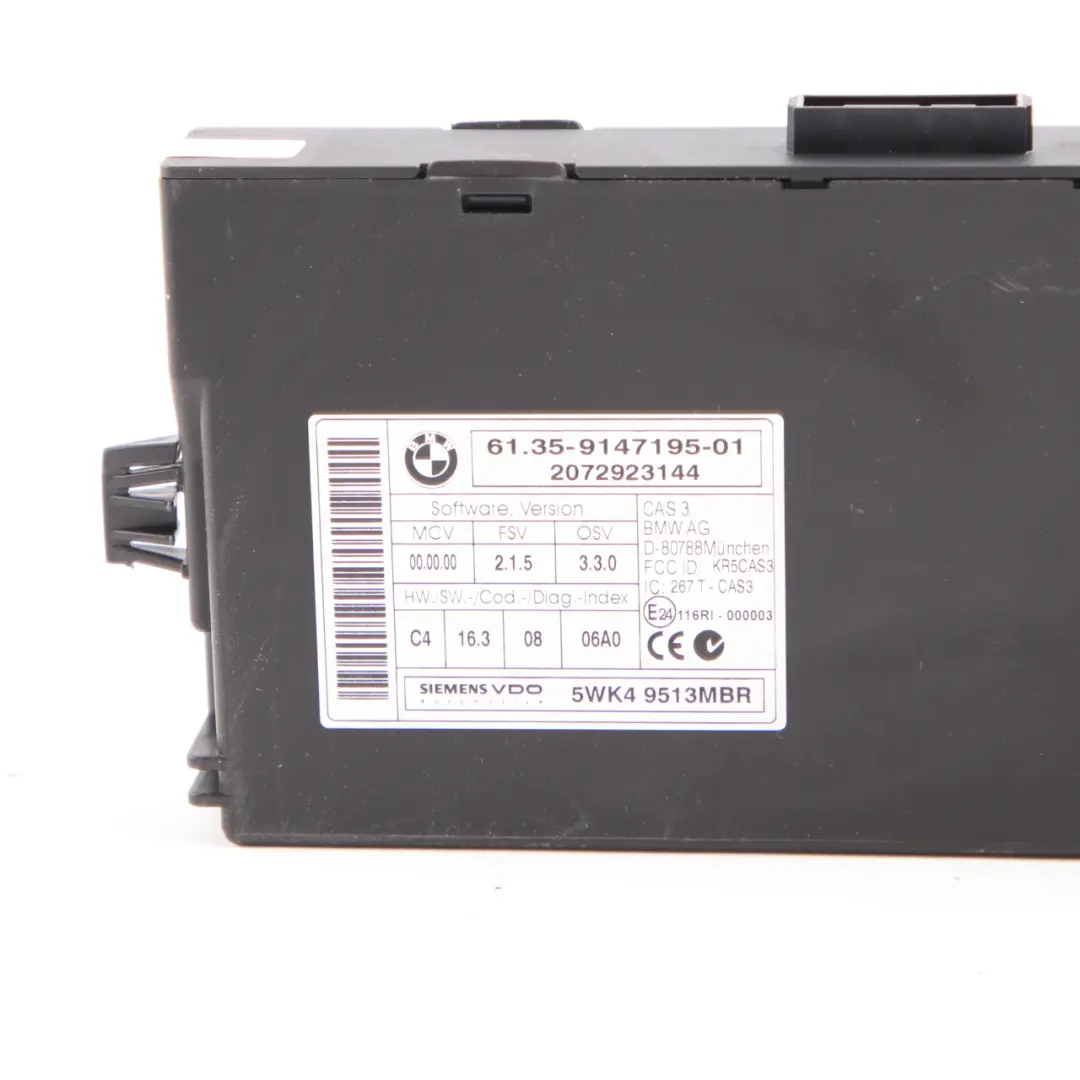 120HP Engine Unit ECU Kit DME CAS3 2 Keys to Mini Cooper R55 R56 N12 1.6 with Part number 7640005 Mini Cooper R55 R56 N12 1.6 120HP Engine Unit ECU Kit DME CAS3 2 Keys - SKU 7640005-13 - Part number 7640005