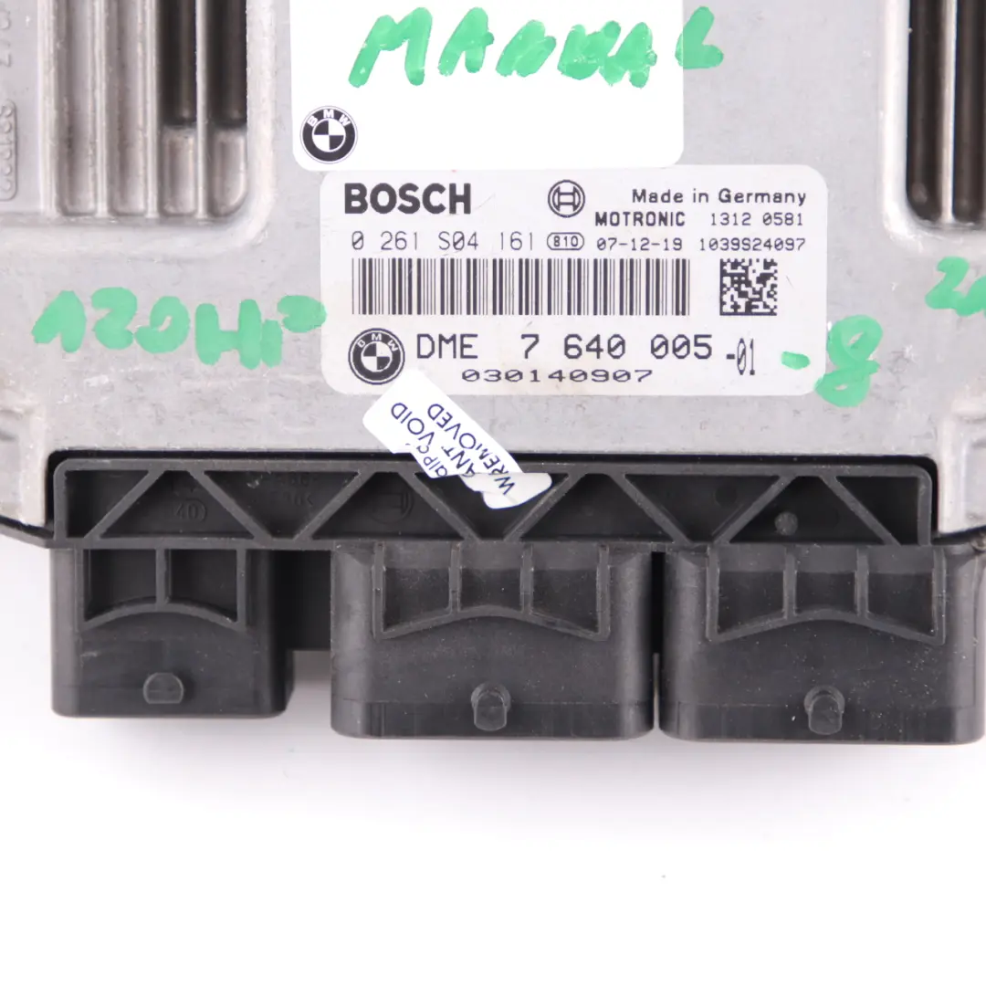 Mini Cooper R56 N12 1.6 120HP Kit ECU Motor DME CAS3 Llaves Manual - SKU 7640005-8 - Número de pieza 7640005