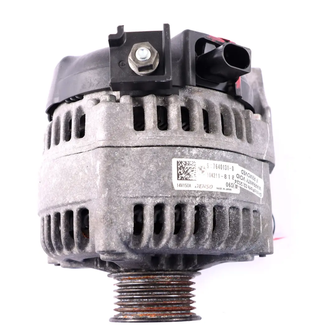  Alternator BMW F20 LCI Mini F30 F56 F60 Alternator Generator DENSO 150A - SKU 7640132-1 - Part number 7640132