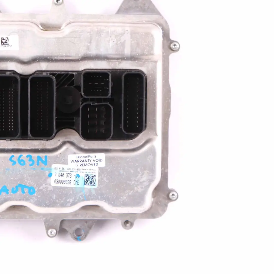 S63N 560HP ECU Engine Control Unit Module DME Dual Clutch to BMW F10 M5 with Part number 7640373 BMW F10 M5 S63N 560HP ECU Engine Control Unit Module DME Dual Clutch - SKU 7640373 - Part number 7640373