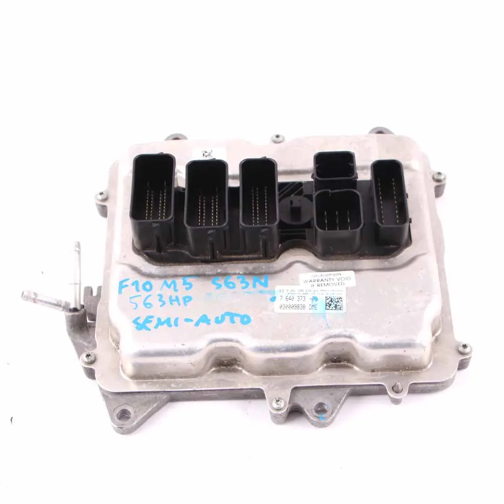 S63N 560HP ECU Engine Control Unit Module DME Dual Clutch to BMW F10 M5 with Part number 7640373 BMW F10 M5 S63N 560HP ECU Engine Control Unit Module DME Dual Clutch - SKU 7640373 - Part number 7640373