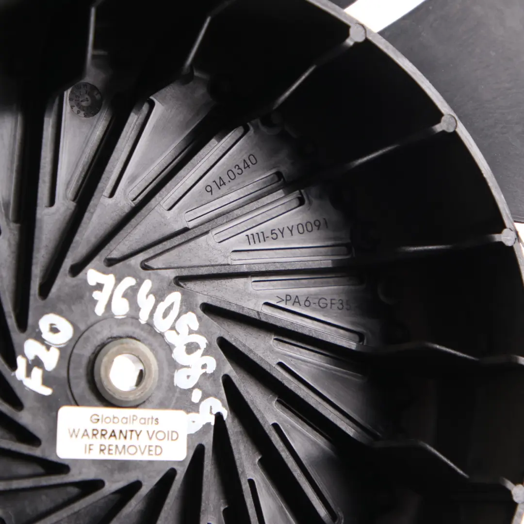 Ventola lame di raffreddamento 9140340 1111-5YY0091 per BMW F20 F21 F22 F30 F31 con numero di parte 7640508 BMW F20 F21 F22 F30 F31 Ventola lame di raffreddamento 9140340 1111-5YY0091 - SKU 7640508-8 - Numero di parte 7640508