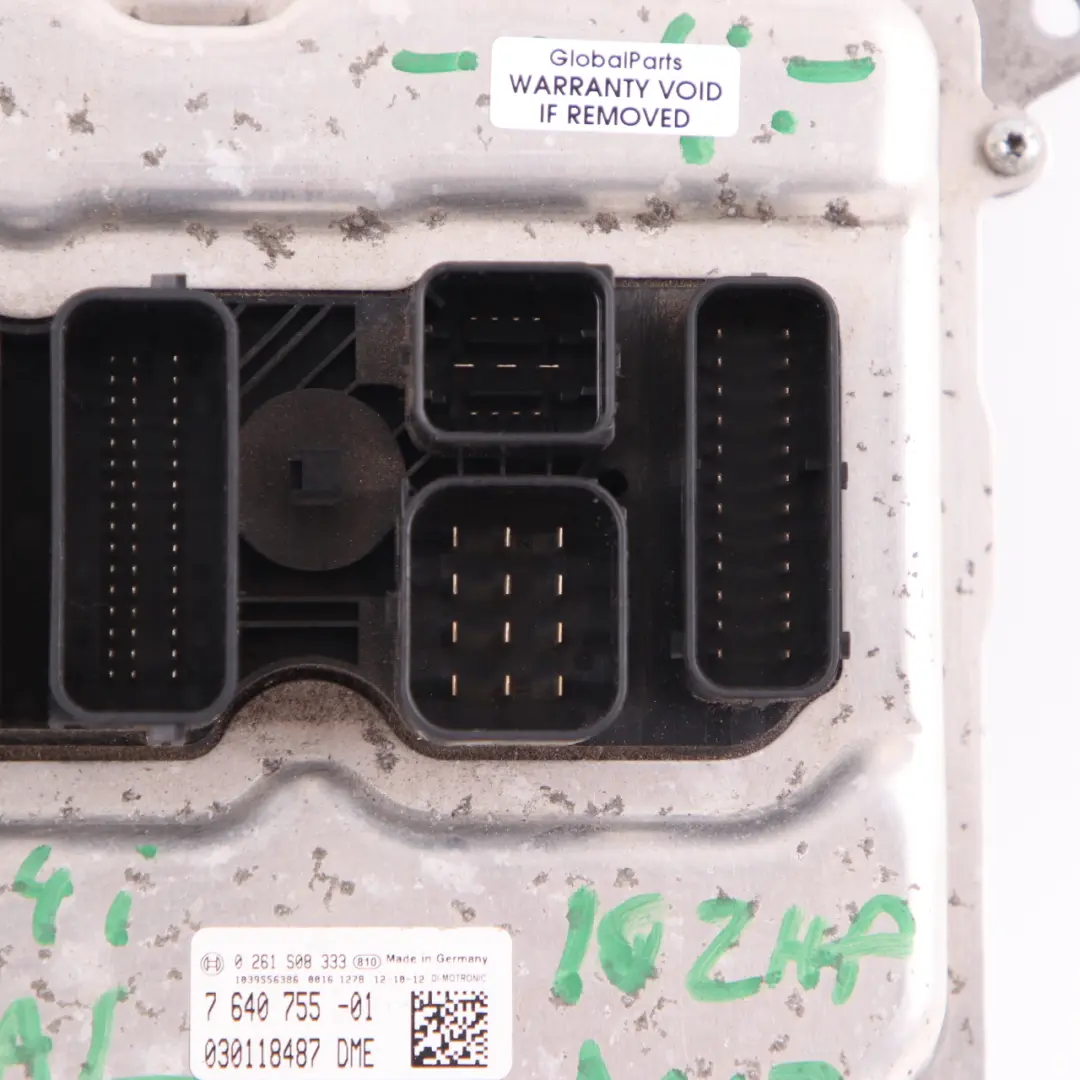 BMW F20 F21 114i N13 102HP Engine Control Unit Module ECU DME Manual - SKU 7640755-2 - Part number 7640755