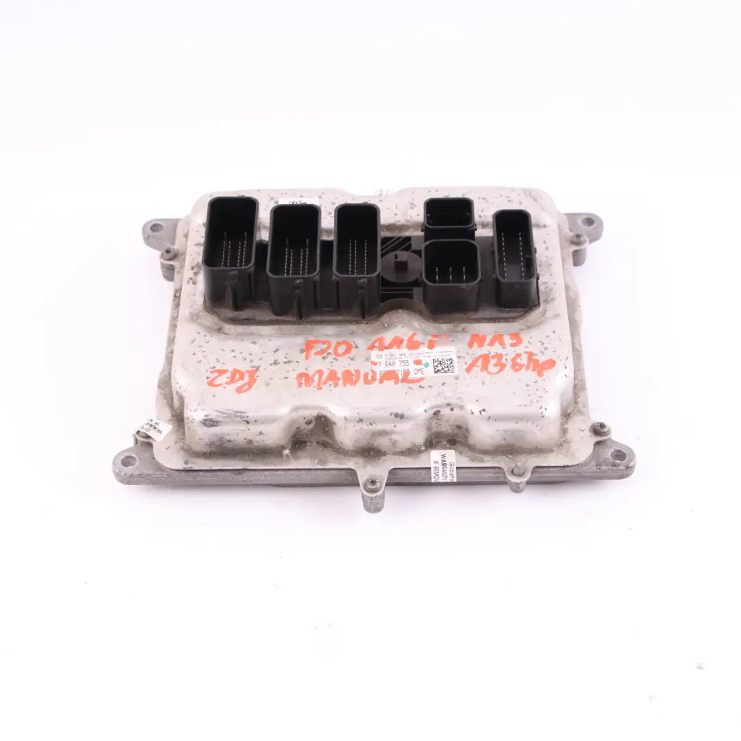BMW F20 F21 F30 F31 N13 116i 316i 136HP Engine ECU Unit DME Manual - SKU 7640755 - Part number 7640755