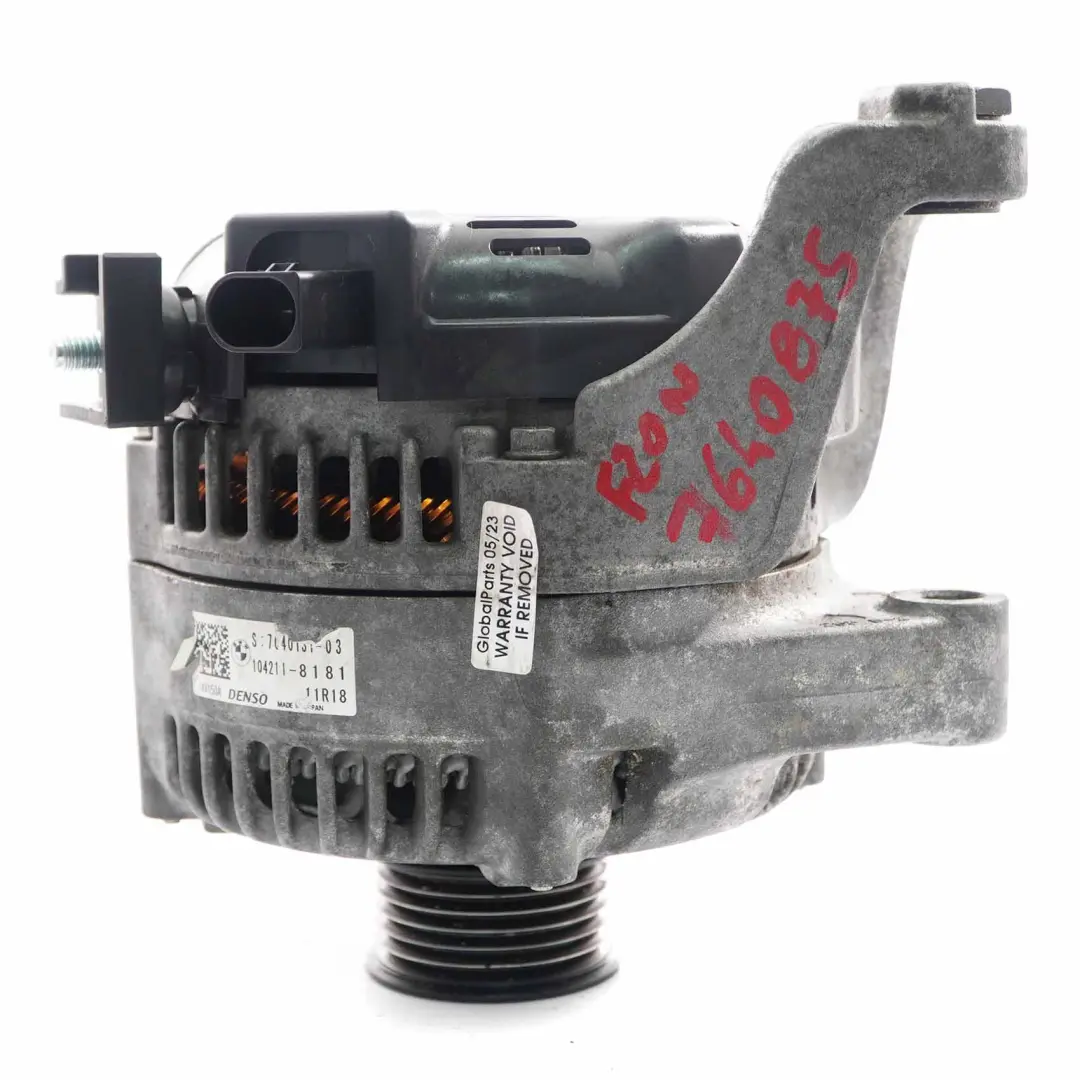 Lichtmaschine Generator BMW F20 F30 LCI Dieselmotor Einheit Denso 180A für mit Teilenummer 7640875 Lichtmaschine Generator BMW F20 F30 LCI Dieselmotor Einheit Denso 180A - SKU 7640875 - Teilenummer 7640875