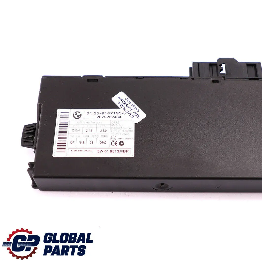 Mini Cooper S R56 N14 1.6 174HP ECU Kit DME + CAS3 + 2 Keys Manual - SKU 7641003-4 - Part number 7641003
