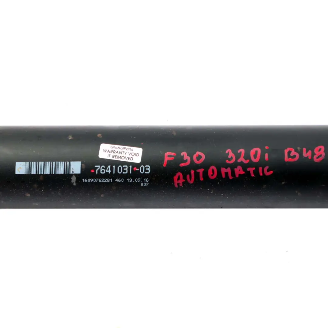 BMW F30 F32 320i 420i B48 Automatic Gearbox Drive Shaft Propshaft - SKU 7641031 - Part number 7641031
