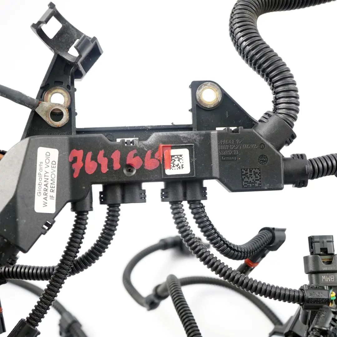 BMW F10 F20 F30 Mazo De cables Motor Sensorsystem Modulo Gasolina N20 - SKU 7641661 - Número de pieza 7641661