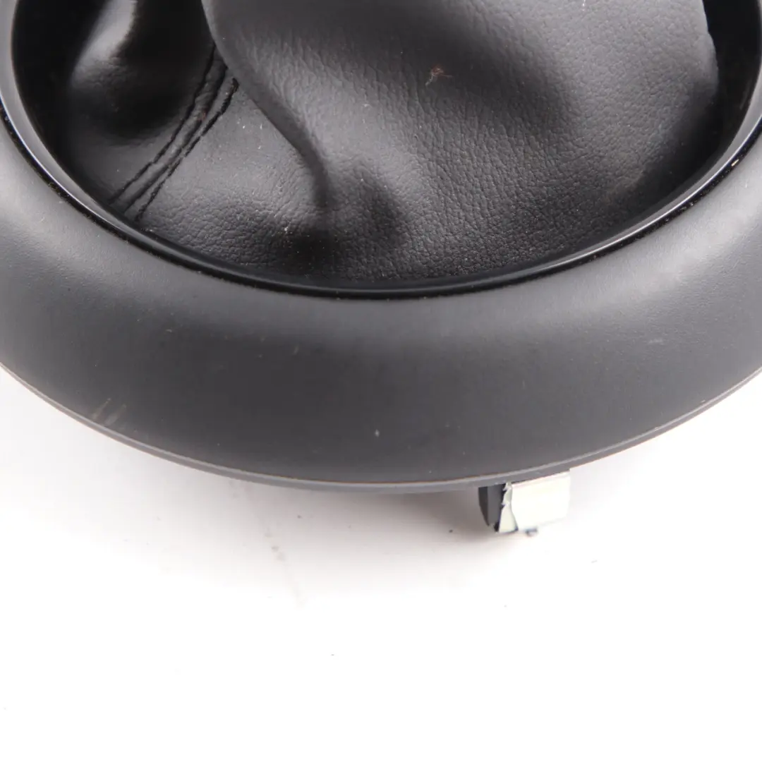 Shift Cover Mini Cooper F55 F56 F57 Selector Lever Leather 6-Speed to Gear with Part number 7641999 Gear Shift Cover Mini Cooper F55 F56 F57 Selector Lever Leather 6-Speed - SKU 7641999-4 - Part number 7641999