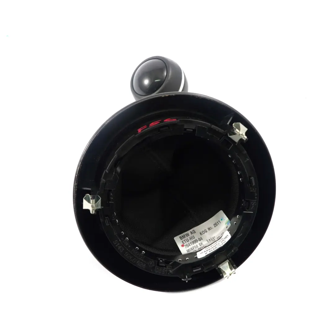 Selecteur Cuir 6-Gang pour Mini Cooper F55 F56 F57 F60 à propos du numéro de pièce 7641999 Mini Cooper F55 F56 F57 F60 Selecteur Cuir 6-Gang - SKU 7641999 - Numéro de pièce 7641999