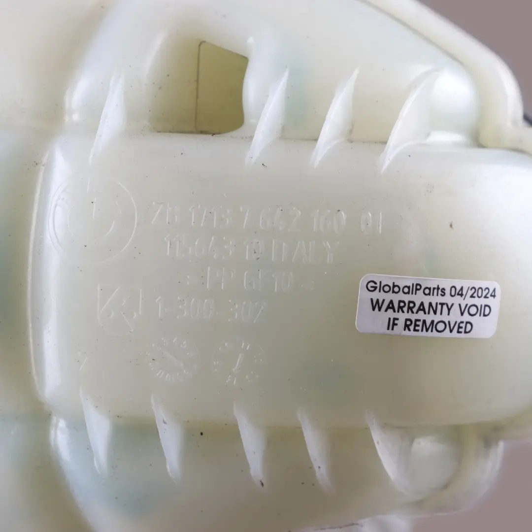 Radiator Expansion Overflow Reservoir Tank Bottle to BMW F20 F21 F30 F32 with Part number 7642160 BMW F20 F21 F30 F32 Radiator Expansion Overflow Reservoir Tank Bottle - SKU 7642160-3 - Part number 7642160