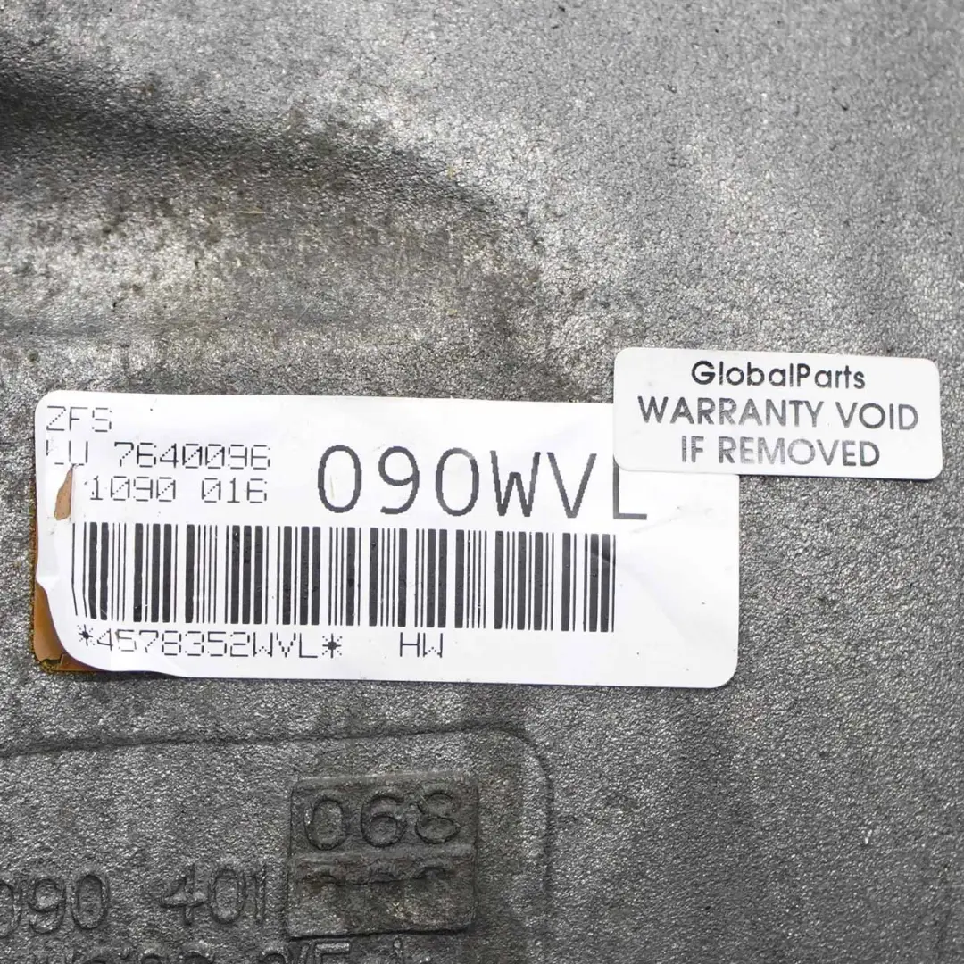 Gearbox BMW F30 320d N47N Auto GA8HP45Z 7640096 WARRANTY to Automatic with Part number 7642244 Automatic Gearbox BMW F30 320d N47N Auto GA8HP45Z 7640096 WARRANTY - SKU 7642244 - Part number 7642244