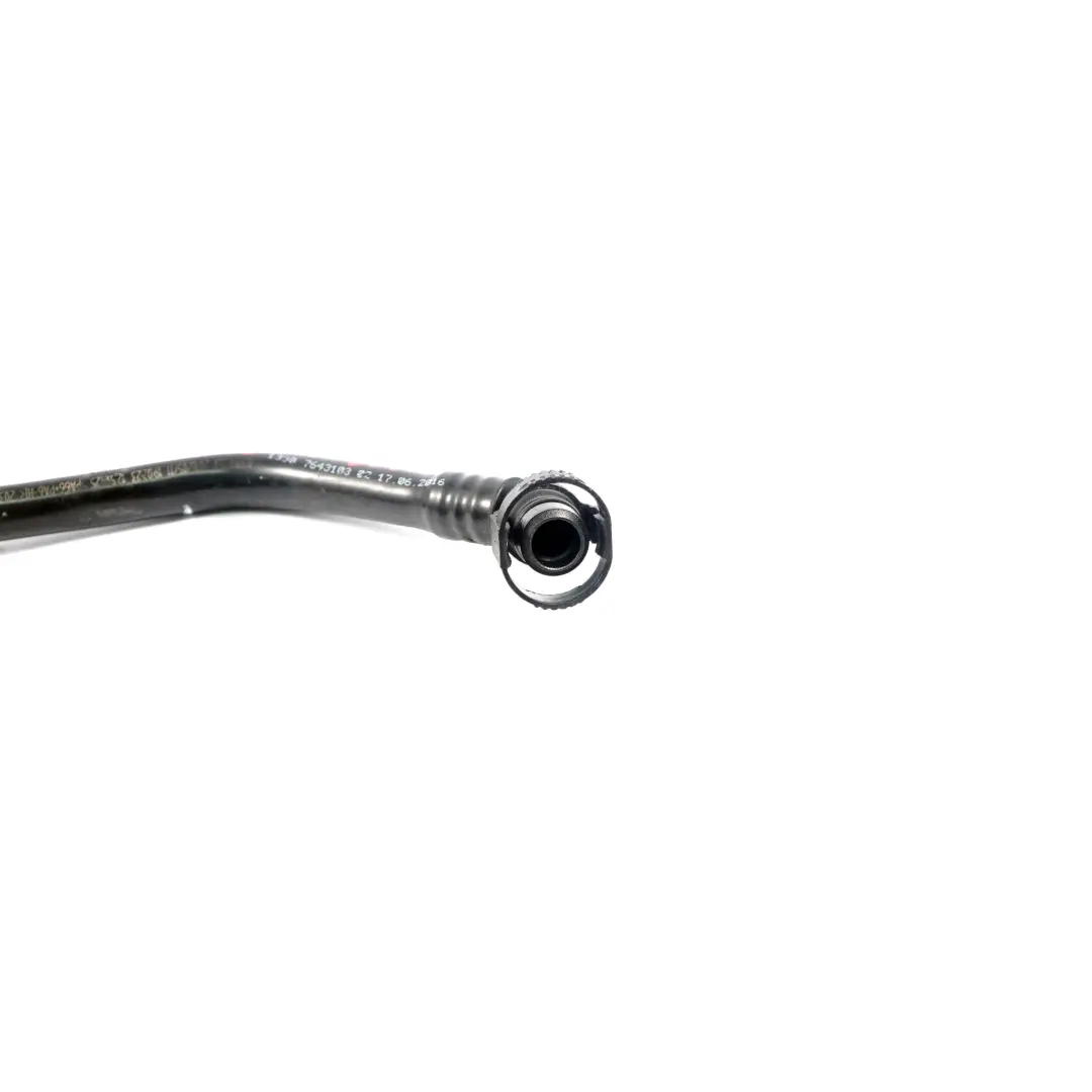 BMW F20 F21 F30 LCI M140i 340i Tuyau d'aeration reservoir de carburant - SKU 7643103 - Numéro de pièce 7643103