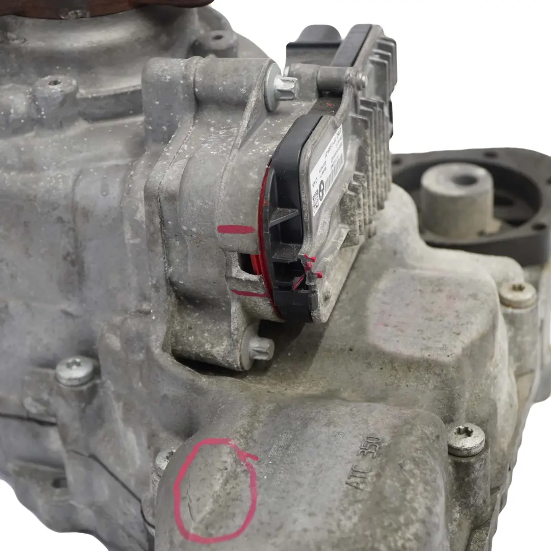 Transfer Case Box Transmission ATC350 7610584 DAMAGE to BMW X1 Series E84 with Part number 7643748 BMW X1 Series E84 Transfer Case Box Transmission ATC350 7610584 DAMAGE - SKU 7643748-1 - Part number 7643748