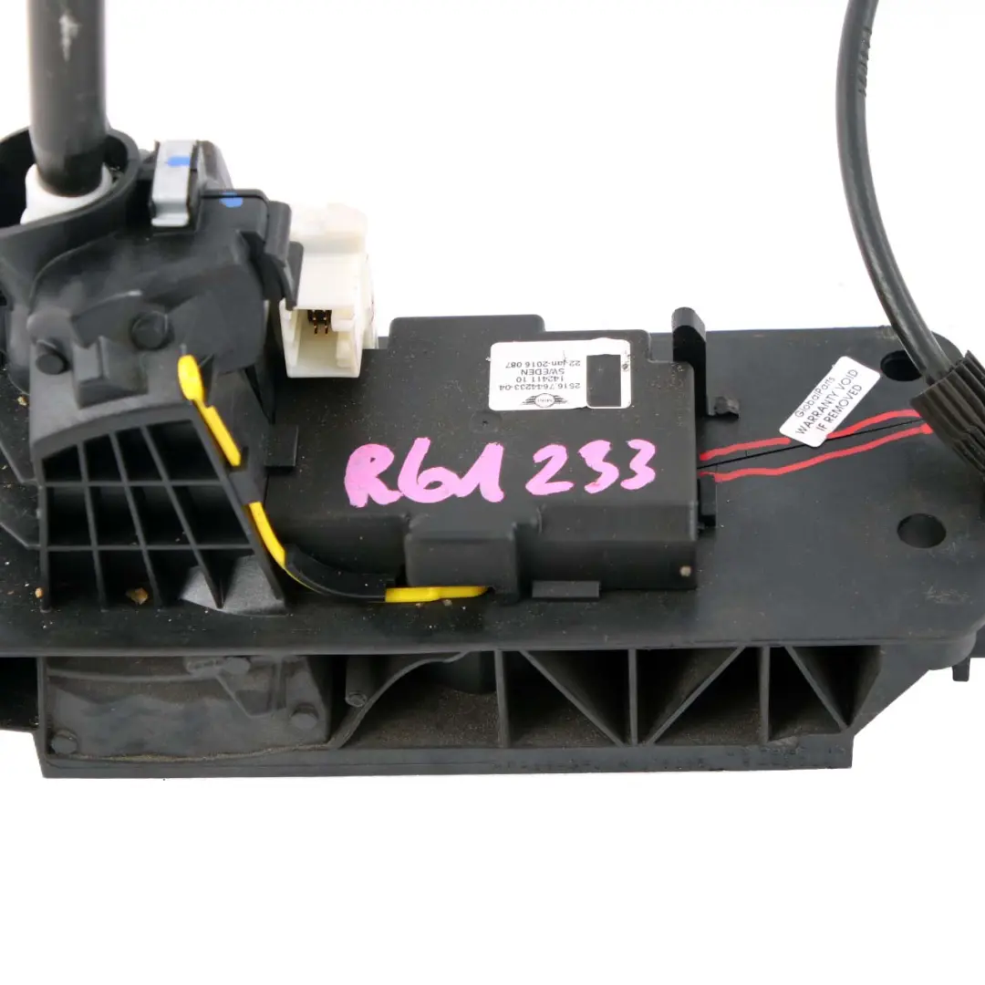 Rayon Commutation Steptronic Essence pour Mini Cooper R55 R56 Automatique à propos du numéro de pièce 7644233 Mini Cooper R55 R56 Automatique Rayon Commutation Steptronic Essence - SKU 7644233 - Numéro de pièce 7644233