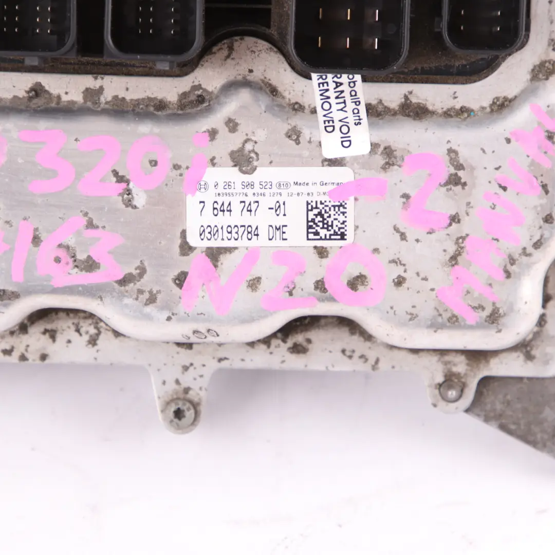 N20 ECU DME Engine Control Unit Module FEM Key Lock to BMW F30 320i Petrol with Part number 7644747 BMW F30 320i Petrol N20 ECU DME Engine Control Unit Module FEM Key Lock - SKU 7644747-2 - Part number 7644747