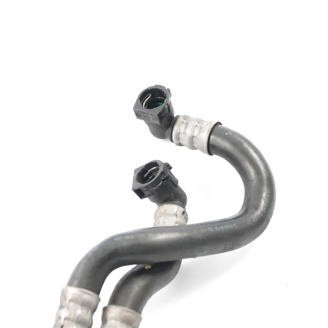 Oil Hose BMW F10 F13 N55 Automatic Transmission Cooler Feed Return Line to with Part number 7645065 Oil Hose BMW F10 F13 N55 Automatic Transmission Cooler Feed Return Line - SKU 7645065 - Part number 7645065